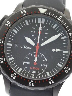 Sinn U1000 U1000.S Small seconds black Dial Automatic Men's Watch_900438